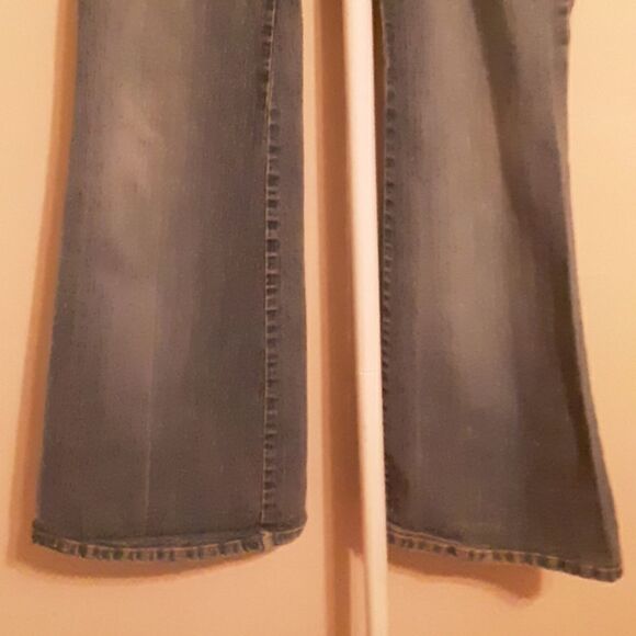 NOT FOR SALE DO NOT PURCHASE 90's Y2K ANGELS FLARE JEANS SIZE 7/8 - Picture 3 of 7
